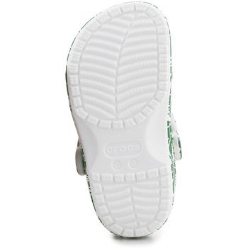 Crocs Sandalias Classic Duke Print Clog T 210008-3WH Green Ivy para niño