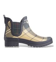 barbour para mujer lrf0091 botas mallow chelsea welly tartan birchwood 39 beige plano ninguno outdoor