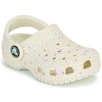 crocs zuecos classic glow paint splattercgt para nina