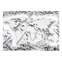 papel pintado 3d - the world of newspapers 200x140 cm