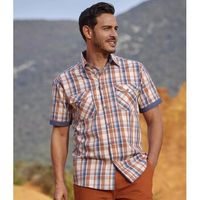 atlas for men camisa manga corta af190 para hombre