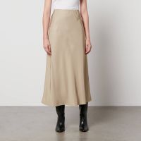 by malene birger boshan satin-twill midi skirt - dk 42uk 14
