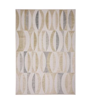 Tweed 075 - Hueso - Alfombra Fina y con Relieves - Fibras Recicladas