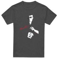 bruce lee camiseta the dragon awaits para hombre