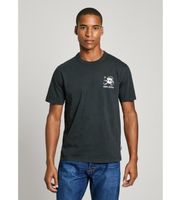 pepe jeans para hombre pm509729 camiseta dean negro m casual algodon manga corta sostenible