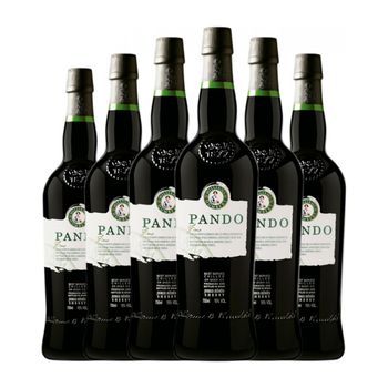 Williams & Humbert Vino Generoso Pando Fino Jerez-xérès-sherry 75 Cl 15% Vol. (pack De 6 Unidades)