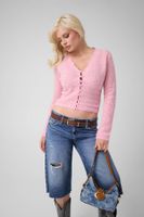 cardigan peludo