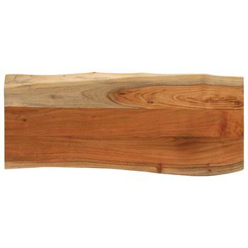 Tablero Rectangular Madera De Acacia Borde Vivo 90x40x3,8 Cm Vidaxl