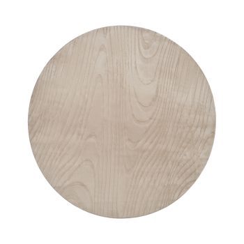 Alfombra De Pelo De Conejo Sintético Peluda Motivo Vetas 160 Cm Redonda Beige Ontake