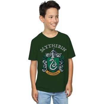 Harry Potter Tops y Camisetas Slytherin para niño
