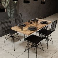 mueble tv con armarios imitacion roble claro