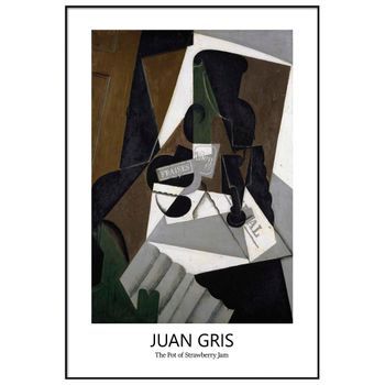 Panorama Cuadro Enmarcado Juan Gris 70x100 Cm