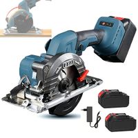 sierra circular electrica sin escobillas dwiusty de 5 pulgadas 0-45    herramienta de corte multifuncional ajustable de 125 mm para bateria makita de 21 v
