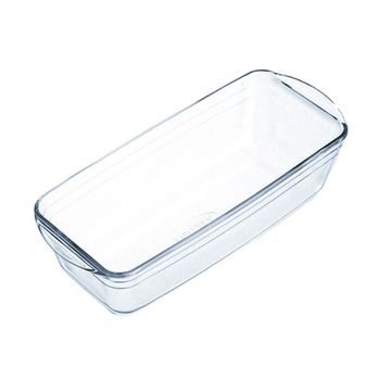 Molde cake vidrio borosilicato 29x12x8 cm