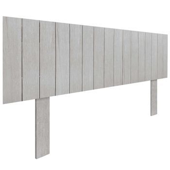 Cabecero De Madera Reciclada Dm Estilo Palet Vertical Con Patas 150x115cm Camas 150 - Ártico