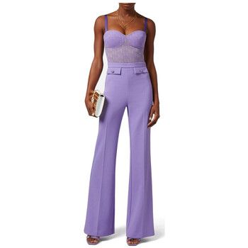 Elisabetta Franchi Pantalones PA02941E2 para mujer