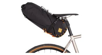 Bolsa sillin restrap saddle bag 14l negro naranja