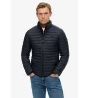 superdry para hombre m5012242a abrigo fuji lite padded mairno s casual sostenible nylon reciclado marino