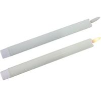 set 6 velas blanco