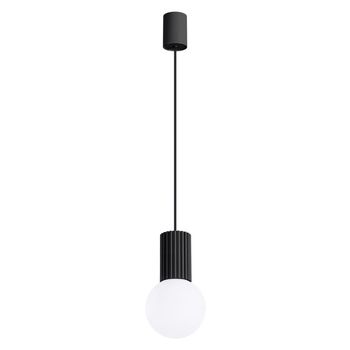 Lámpara colgante mido negro, 1 luz