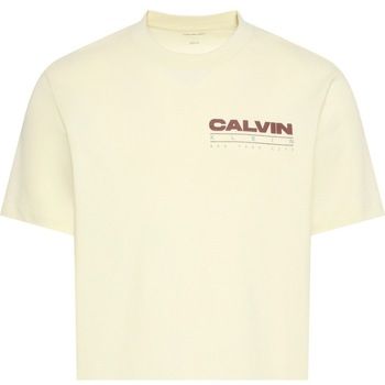 Calvin Klein Jeans Tops y Camisetas Lv04rg827g Calvin Disc Stack Graphi para hombre