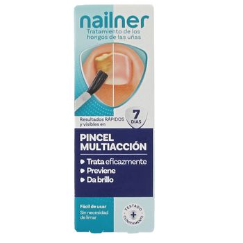 Nailner 2 en 1 pincel 5ml
