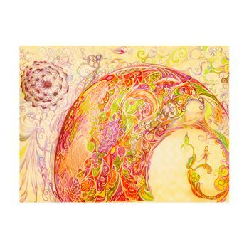 Papel Pintado 3d - Motivo Oriental (400x309 Cm)