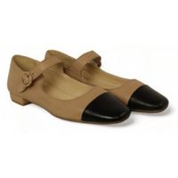 top3 deportivas moda zapato combinado con punta cuadrada y hebilla tacon 2cm para mujer