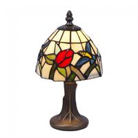 lampara de mesa colibri mini tiffany