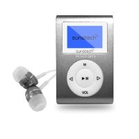 reproductor mp3 sunstech dedalo iii 8gb pantalla 11 radio fm clip gris auriculares usb