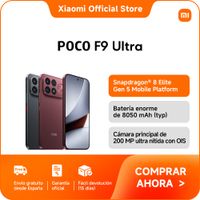 official  poco f9 ultra snapdragon 8 elite gen 5 mobile platform bateria enorme de 8050 mah typ experiencia de juego ultraalta a 185 fps camara principal de 200 mp ultra nitida con ois