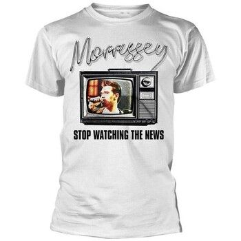 Morrissey Camiseta Stop Watching The News para mujer