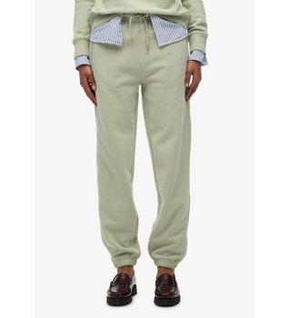 Superdry para mujer. W7011316A Pantalón Jogger Essential verde (S), Casual, Algodón