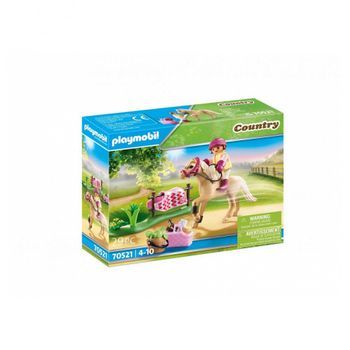 70521 Playmobil Amazona Con Poni Beige