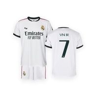 conjunto futbol real madrid 1 equipacion replica oficial vini jr  2627