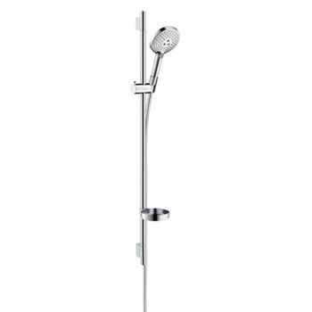 Set De Ducha Hansgrohe Raindance Select S 120 3jet Ecosmart Con Barra De Ducha 90 Cm Y Jabonera, 26633000