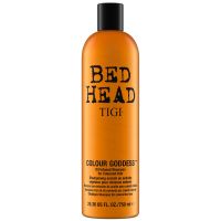 tigi bed head colour goddess oil infused shampoo for coloured hair 750ml