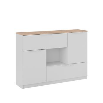 Aparador Betti 120 X 83.6 Cm 2x Puerta, 2x Cajón Y 1x Compartimento Abierto Vicco