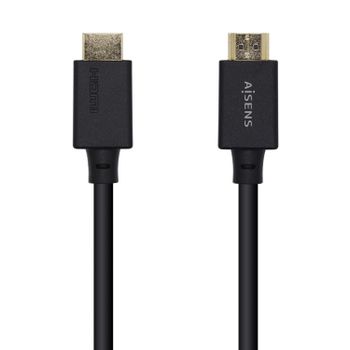 Aisens cable audio video Hdmi tipo a estandar macho a macho 3 negro