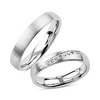 alianzas de plata 925 cepillada grabable