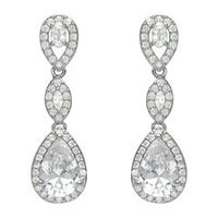 tres piezas de bisuteria pendientes drops