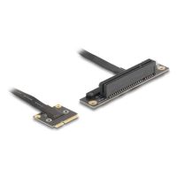 adaptador delock 81295 mini pci express a pcie 30 x8 20 cm negro