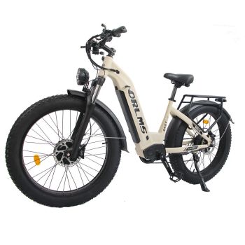 [EU Direct] Bicicleta eléctrica ORLMS MN-6 con batería de 52V 23AH,dos motores de 1000W*2,velocidad máxima recomendada 2