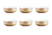 cuenco o155cm - 6 piezas - crema