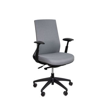 Silla de escritorio giratoria en gris