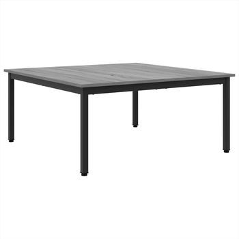 Mesa De Café | Mesa De Centro Gris Sonoma 100 X 100 X 45 Cm Madera De Ingeniería