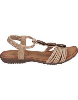 Sandalias Para Mujer Amarpies Abz28688 Camel 36