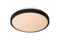 lampara de techo de acrilico con 1 led integrado negro