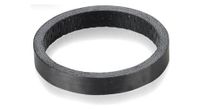 xlc as c03 espaciador de carbono para el juego de direccion 1  1 8 2 mm negro