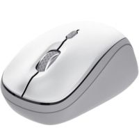 raton trust inalambrico 1600 dpi multidispositivo plastico reciclado blanco